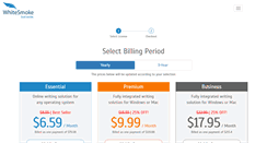 Desktop Screenshot of buy.whitesmoke.com